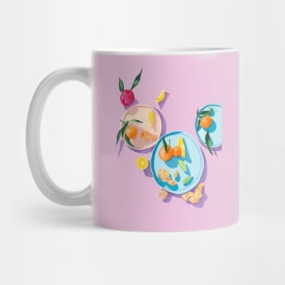 Pink fruit Mug